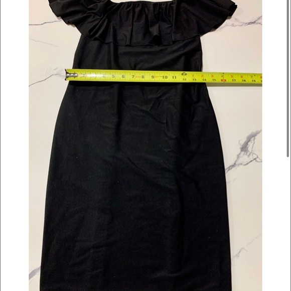 off shoulder cocktail dress - Picture 7 of 8